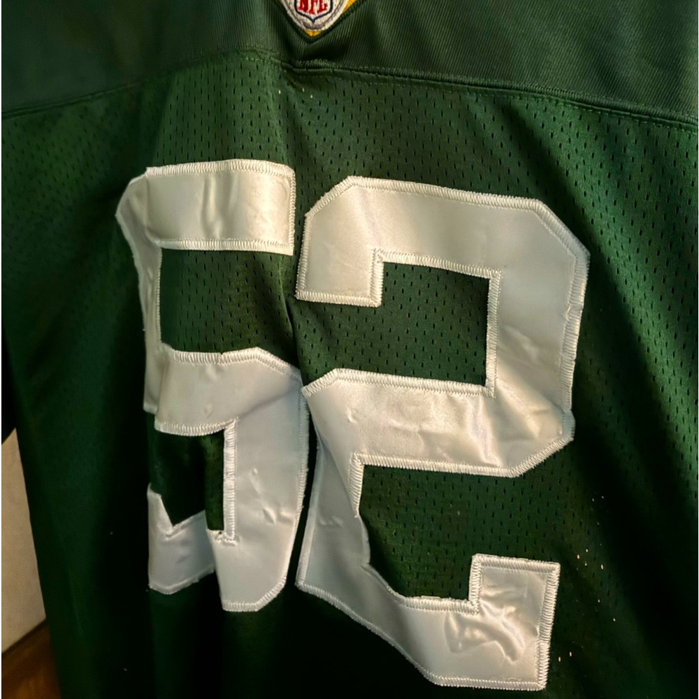 This is a vintage Clay Matthews Jersey. NFL authentic Rebook brand